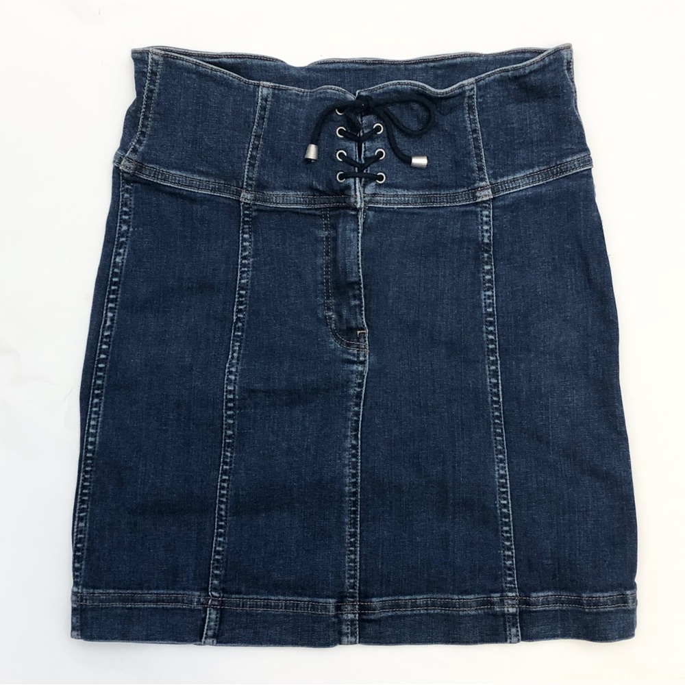 Free People Femme Corset
Denim Skirt 6 - Picture 4 of 10